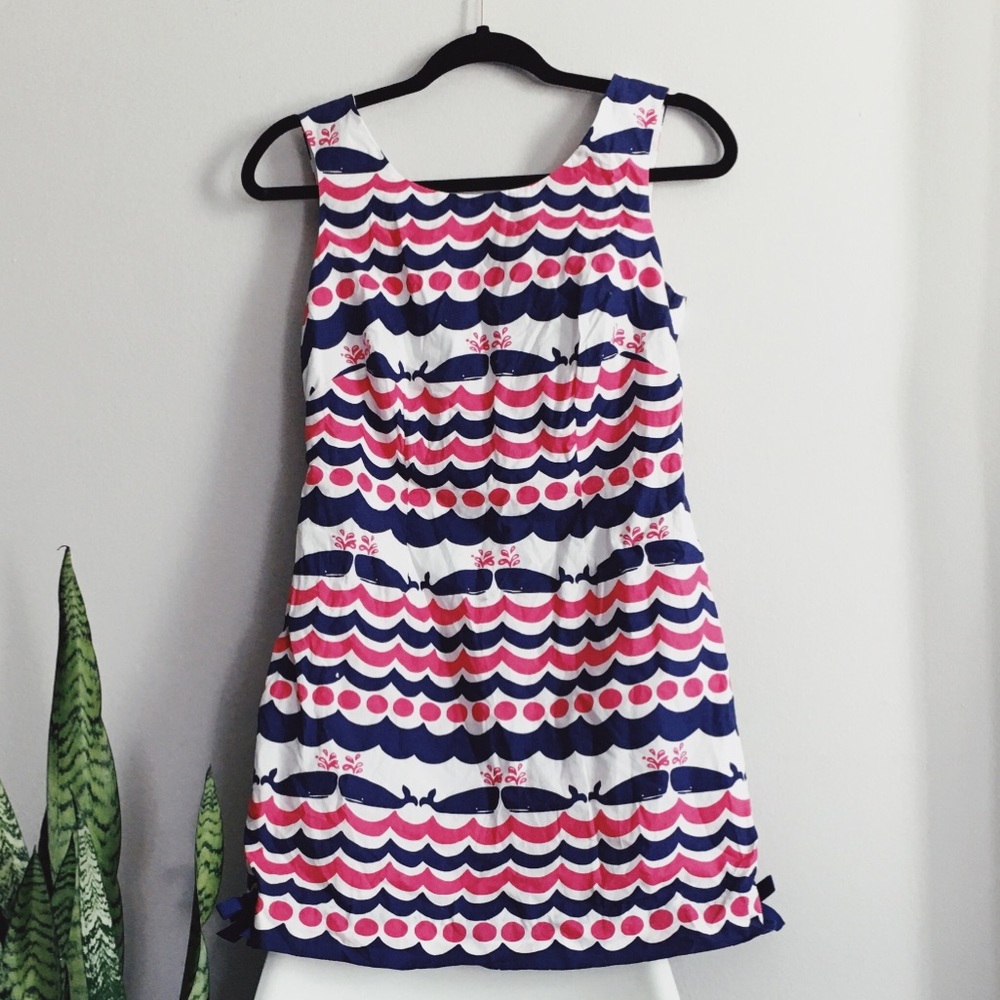 Lilly Pulitzer Delia Whales Tail Sheath Dress